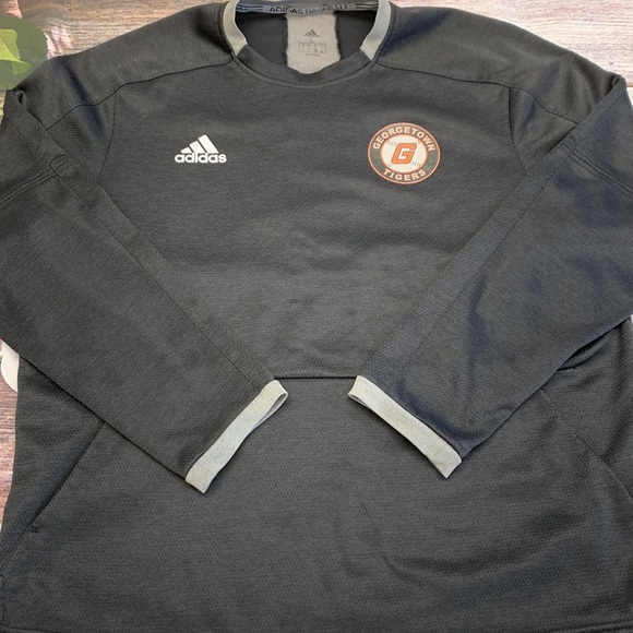 Adidas • Georgetown Baseball Pull Over • Sz L - Picture 8 of 13